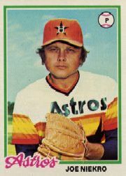 1978 Topps Baseball Cards      306     Joe Niekro